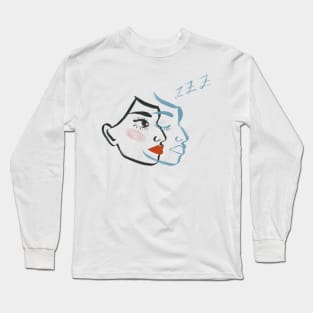 Sleepy Head Long Sleeve T-Shirt